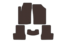 Citroen C-3 2009–2016 Gummimatten Carsuit (HB, braun) Foto 1