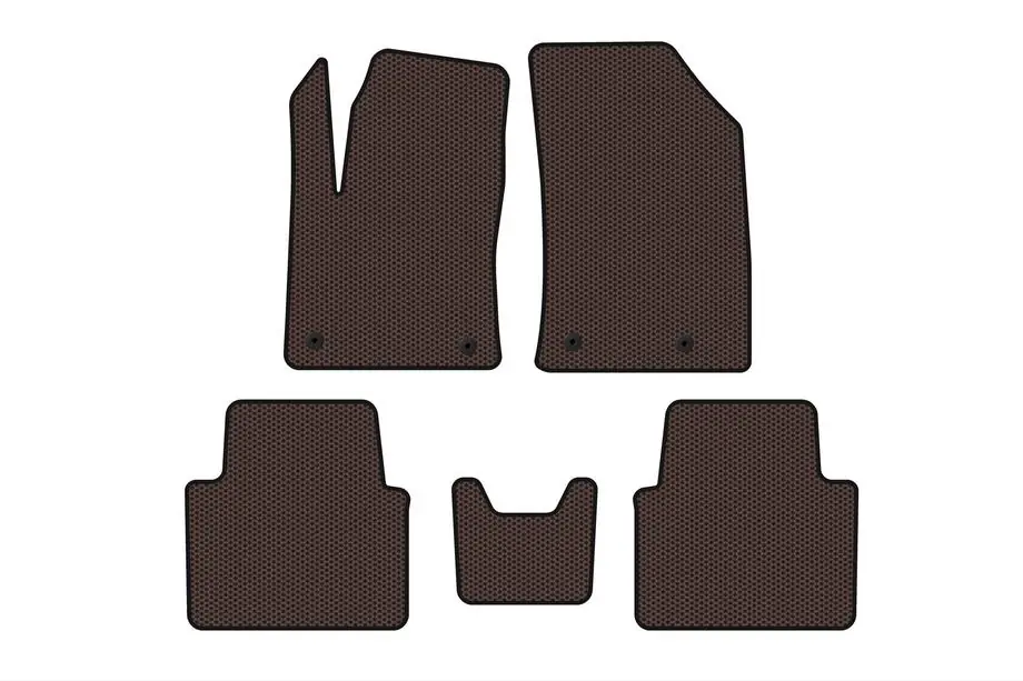 Citroen C-3 Aircross 2017-2024 Gummimatten Carsuit (Braun) Image