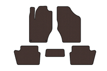 Citroen DS-4 2010-2015 Gummimatten Carsuit (HB, Vor-Facelift, Braun) Foto 1
