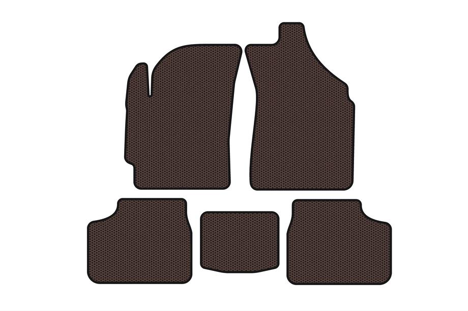 Daewoo Matiz 2009-2015 Gummimatten Carsuit (Braun) Image