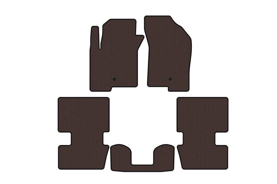 Dodge Caliber 2006-2011 Gummimatten Carsuit (HB, braun) Foto 1