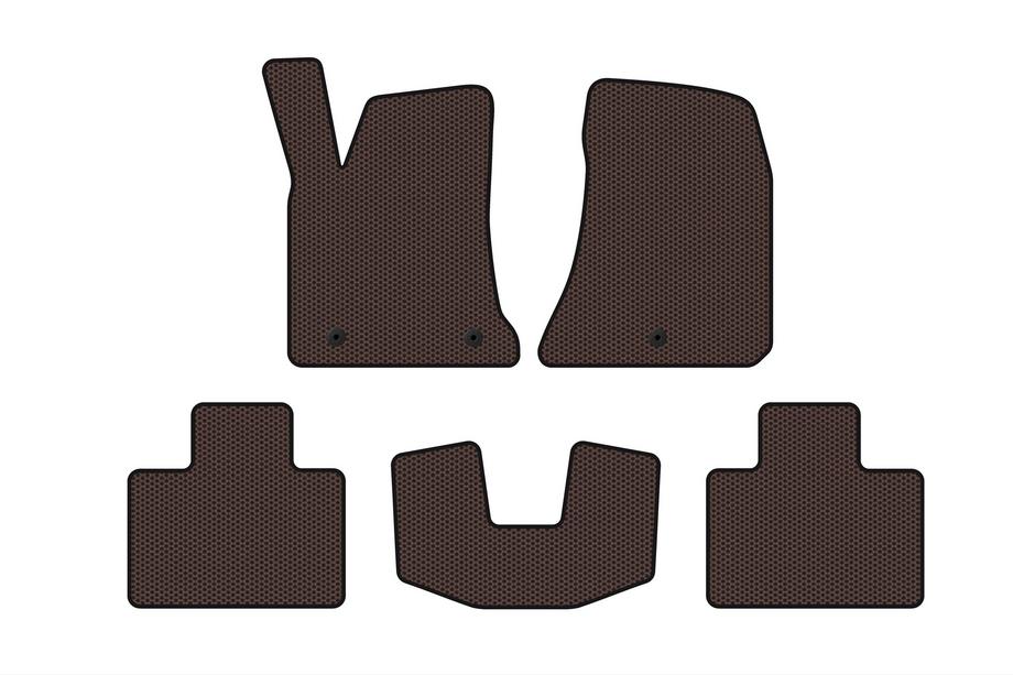Dodge Charger 2010-2023 Gummimatten Carsuit (2015-2023, SD, braun) Image