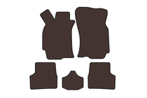 Fiat Albea 2002-2012 Gummimatten Carsuit (SD, Braun) Foto 1