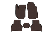 Fiat Croma 2005-2010 Gummimatten Carsuit (2007-2010, SW, braun) Foto 1