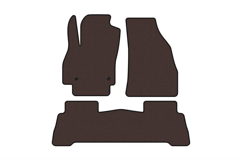 Fiat Fiorino/Qubo 2008-2024 Gummimatten Carsuit (Für Fiorino, Braun) Image