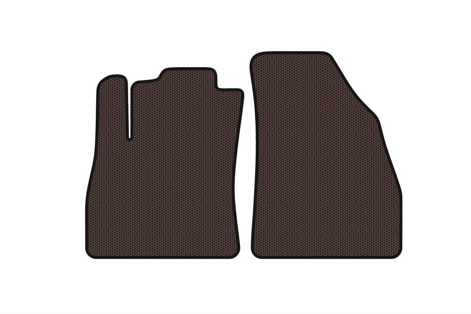 Fiat Fiorino/Qubo 2008-2024 Vordere Gummimatten Carsuit (Braun) Image