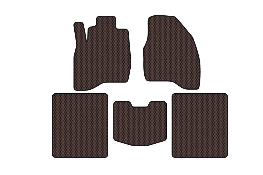 Ford Explorer 2011-2019 Gummimatten Carsuit (2015-2019, 5-Sitzer, braun) Image