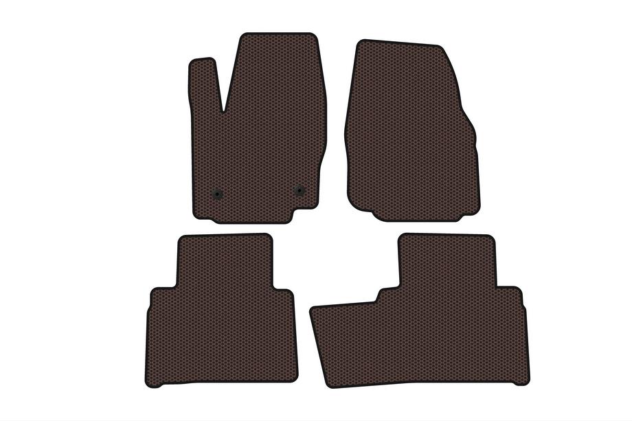 Ford Galaxy 2007-2015 Gummimatten Carsuit (2 Reihen, braun) Image