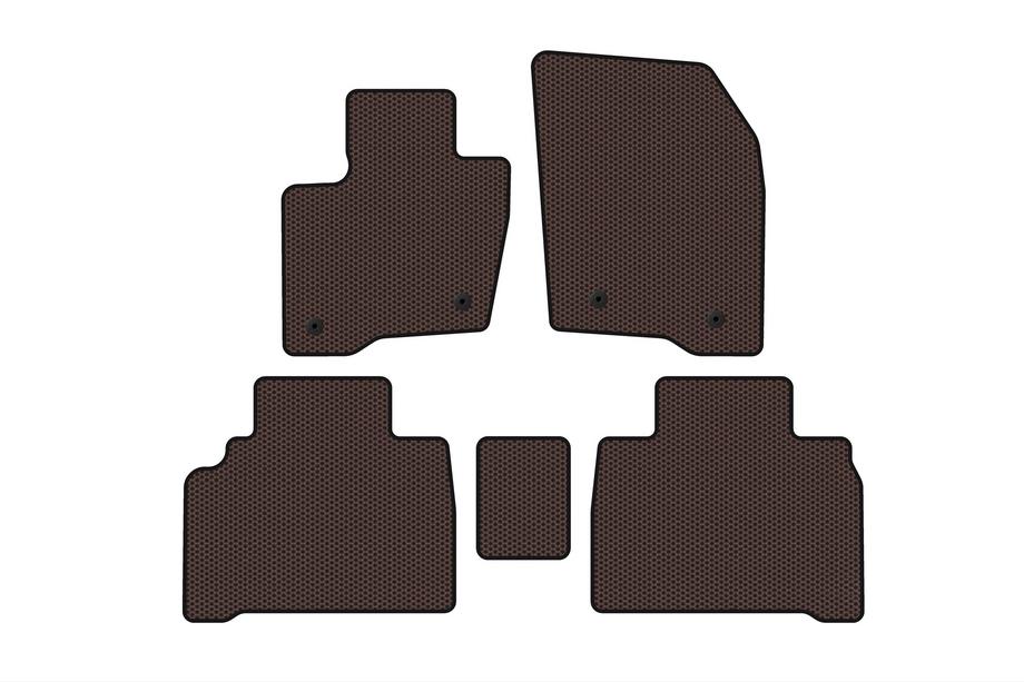 Ford Galaxy 2015- Gummimatten Carsuit (HB, braun) Image