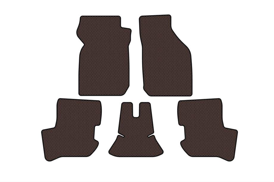 Ford Ka 1996-2008 Gummimatten Carsuit (HB, braun) Image