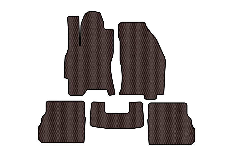 Ford Mondeo 1996-2001 Gummimatten Carsuit (SD, Braun) Image