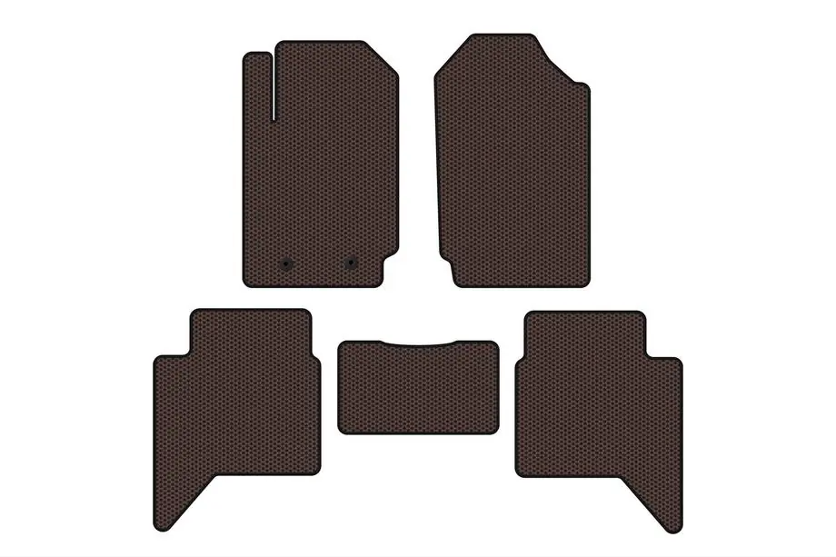 Ford Ranger 2011–2022 Gummimatten Carsuit (Braun) Foto 1
