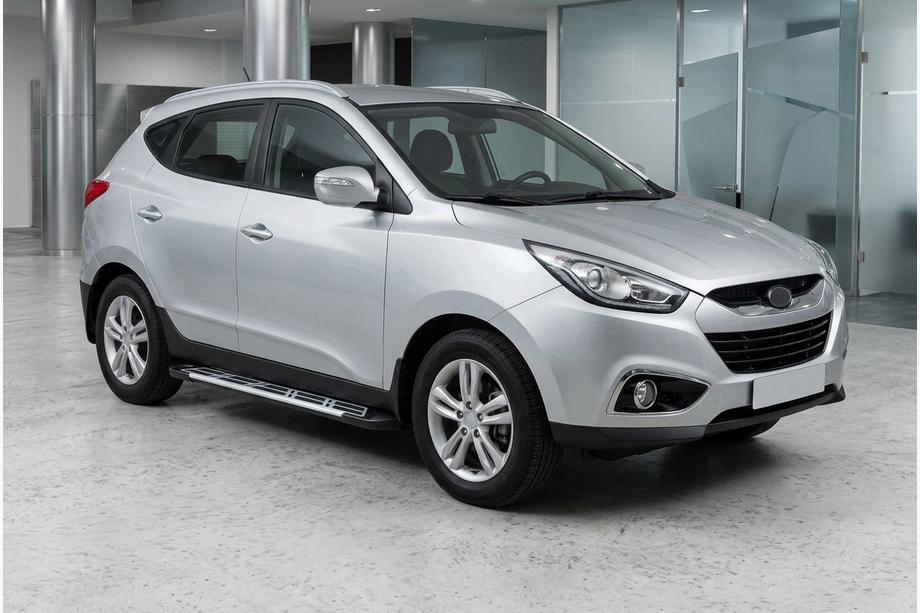 Hyundai IX-35 2010-2015 Seitenschweller Sunrise (2 Stk., Aluminium) Image