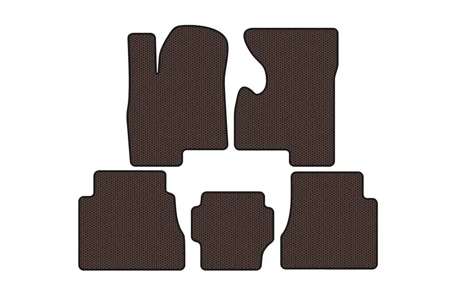 Hummer H2 2002-2009 Gummimatten Carsuit (Braun) Image