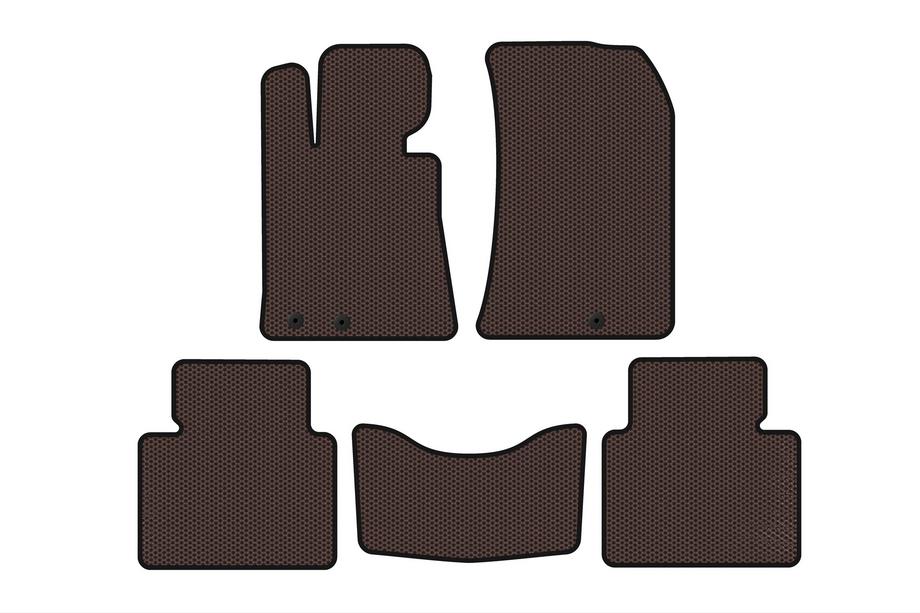 Hyundai Genesis BH 2008-2013 Gummimatten Carsuit (Braun) Image