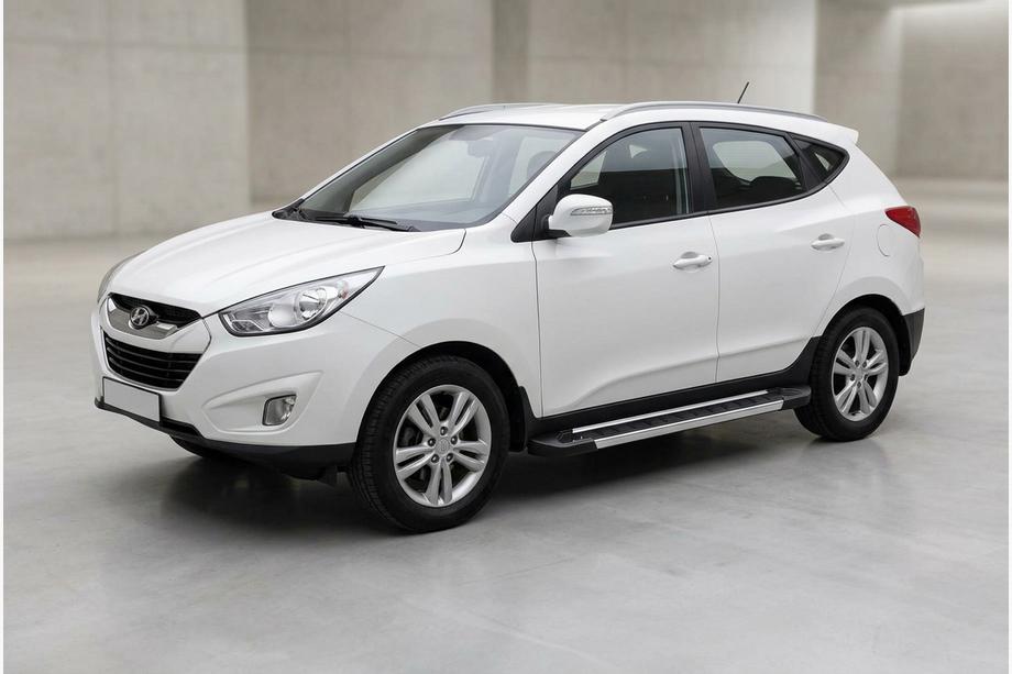 Hyundai IX-35 2010-2015 Seitenschweller RedLine V1 (2 Stk., Aluminium) Image