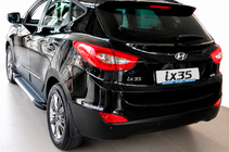 Hyundai IX-35 2010-2015 Seitenschweller Line (2 Stk., Aluminium) Foto 1