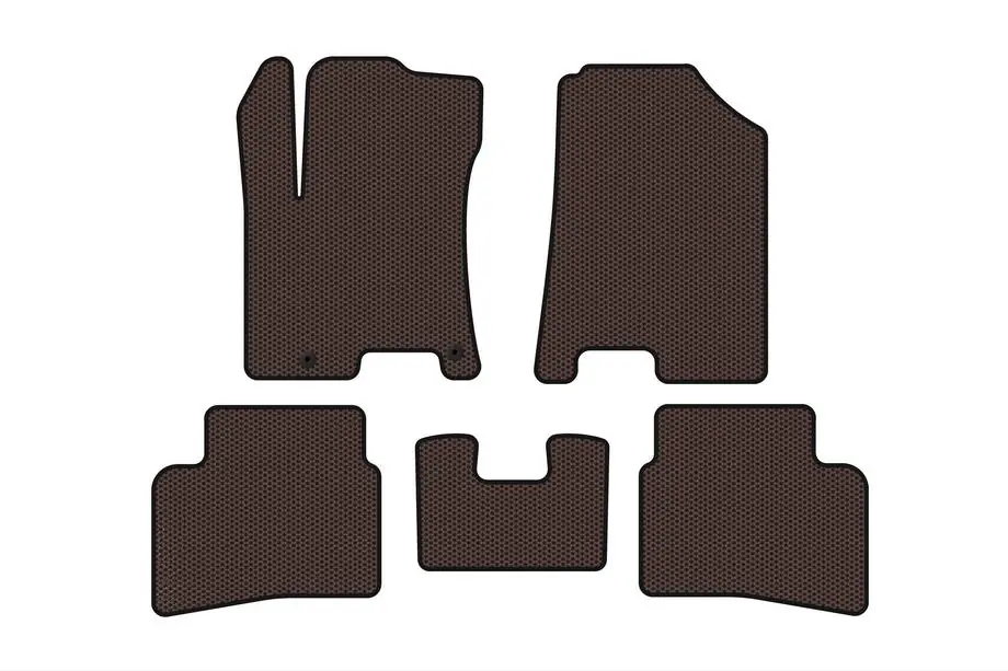 Hyundai Venue 2019- Gummimatten Carsuit (Braun) Image