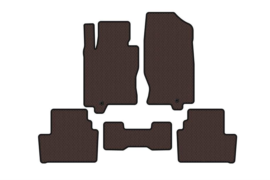 Infiniti G25/G35/37 (V36/CV36) 2006-2015 Gummimatten Carsuit (G35 S, Coupe, braun) Image