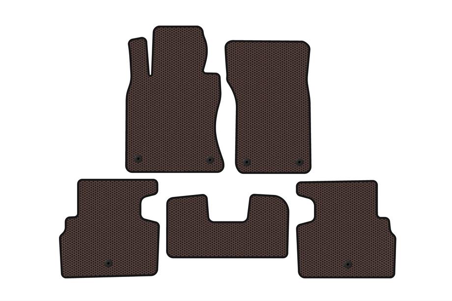 Infiniti Q50/Q60 2013-2024 Gummimatten Carsuit (SD, Braun) Image