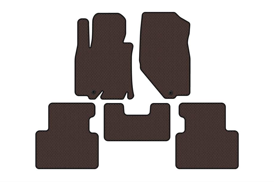 Infiniti QX50 2013-2017 Gummimatten Carsuit (Braun) Image
