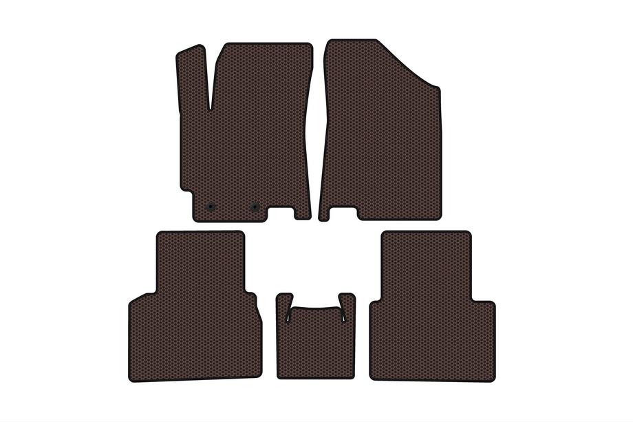 JAC J7 2018- Gummimatten Carsuit (Braun) Image
