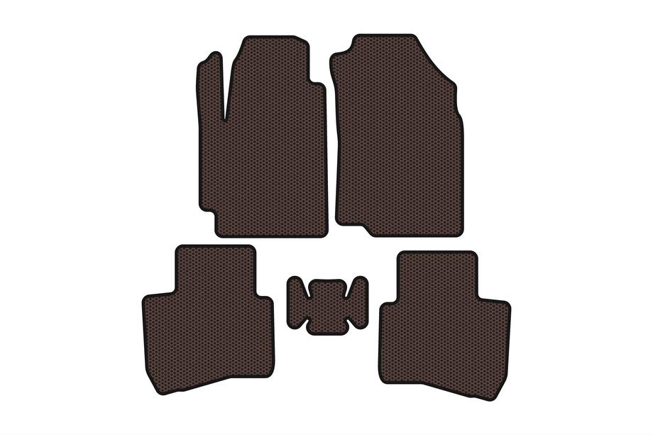 JAC S2 2014-2020 Gummimatten Carsuit (Braun) Image