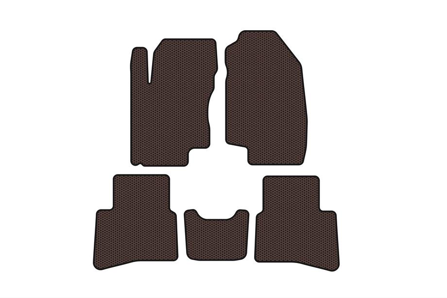 JAC S3 2014- Gummimatten Carsuit (Braun) Image
