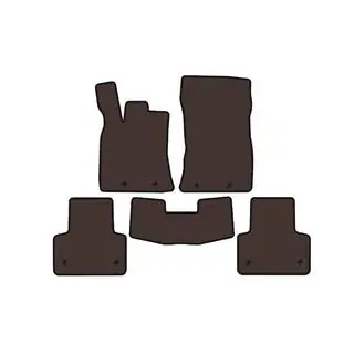 Gummimatten Carsuit (Short, Braun)