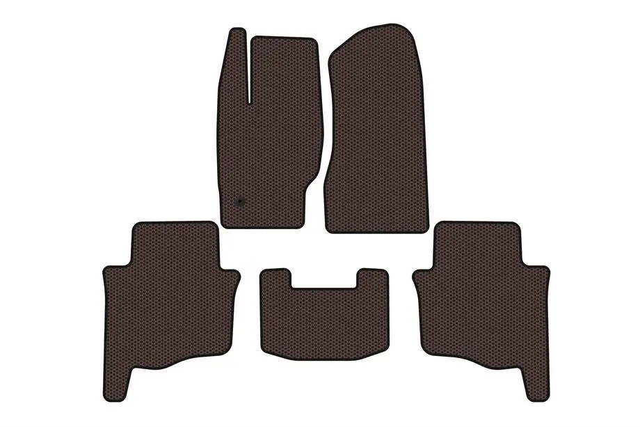 Jeep Grand Cherokee WK 2004-2010 Gummimatten Carsuit (Braun) Foto 1