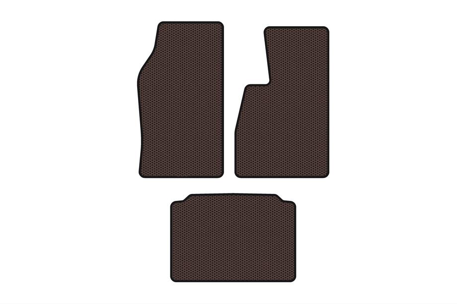 Jeep Grand Cherokee WK 2004-2010 Gummimatten Carsuit (Rechtslenker, Braun) Foto 1