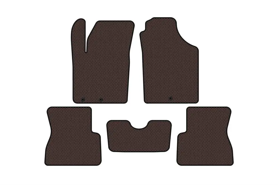 Kia Picanto 2011-2016 Gummimatten Carsuit (Braun) Foto 1