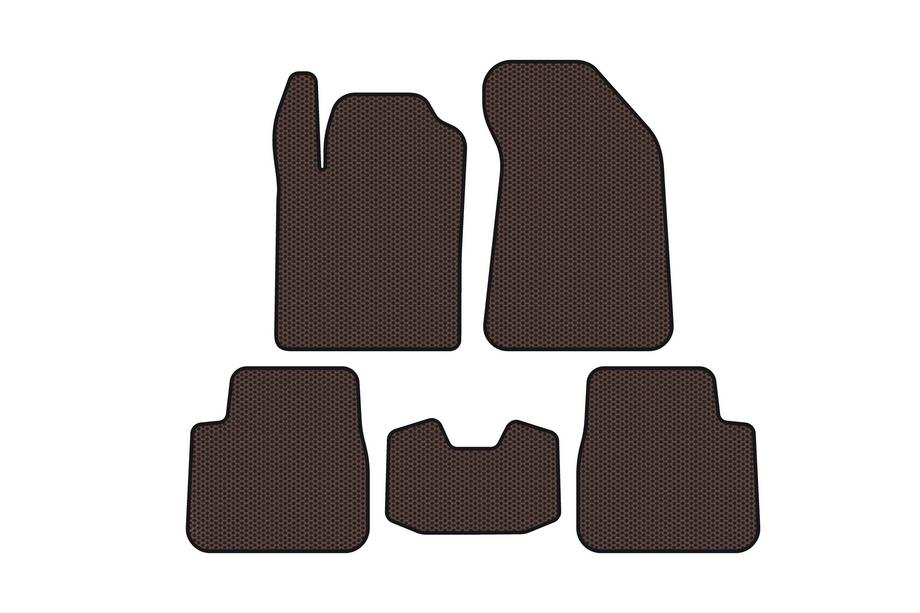 Lancia Delta 2008-2014 Gummimatten Carsuit (Braun) Image