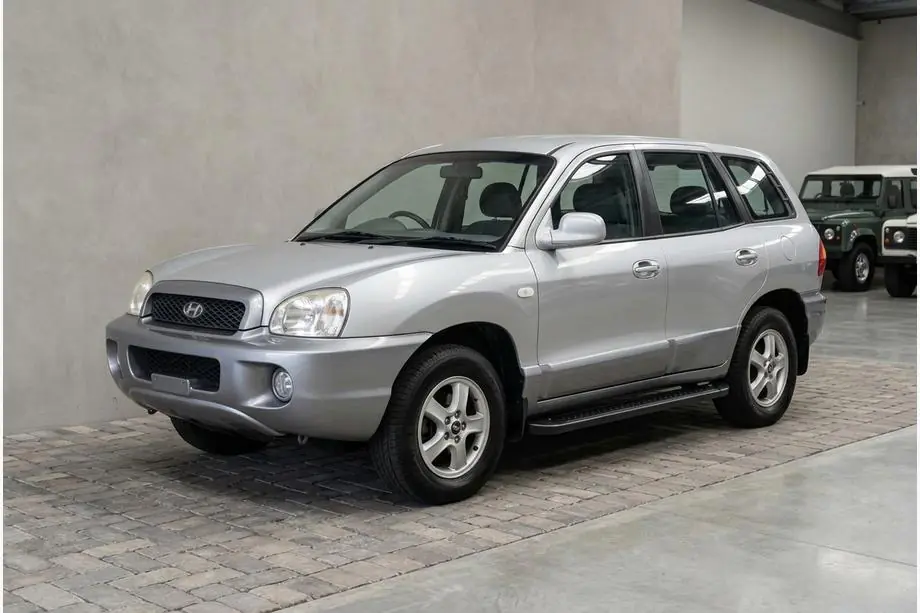 Hyundai Santa Fe 1 2000-2006 Trittbretter Allmond Black (2 Stk., Aluminium) Image