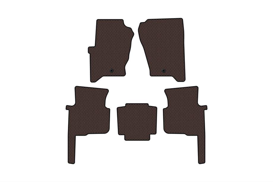Land Rover Discovery III 2004–2009 Gummimatten Carsuit (Braun) Foto 1