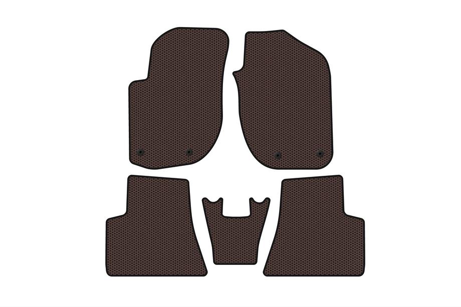 Land Rover Freelander I 1997-2006 Gummimatten Carsuit (Braun) Image