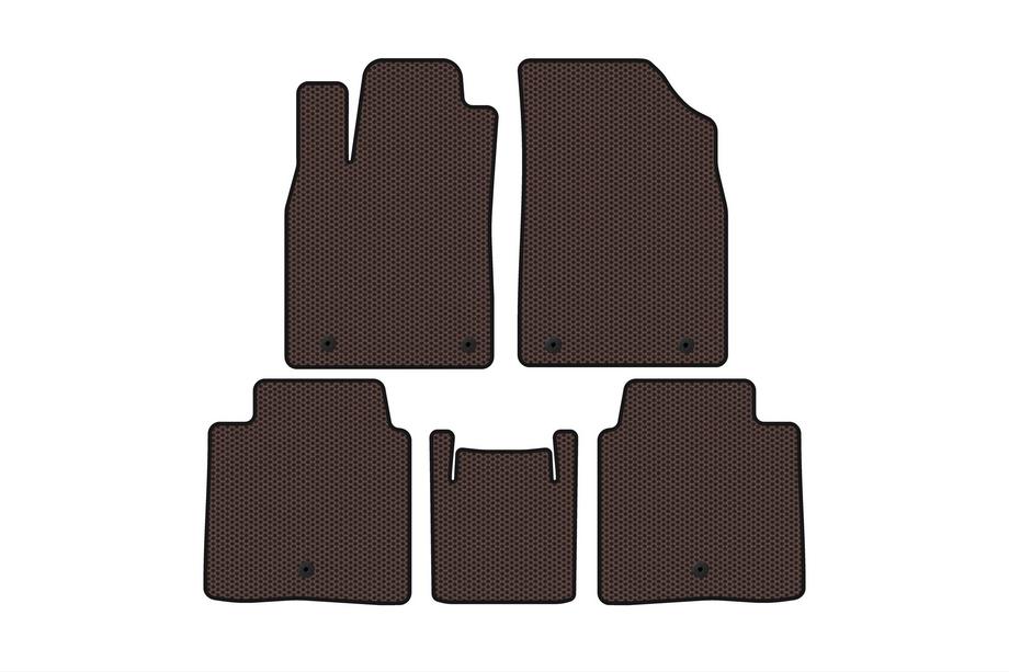 Lexus ES 2012-2018 Gummimatten Carsuit (SD, Hybrid, braun) Image