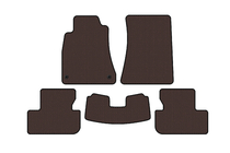 Lexus IS 2005-2013 Gummimatten Carsuit (SD, Kein Allrad, Braun) Foto 1