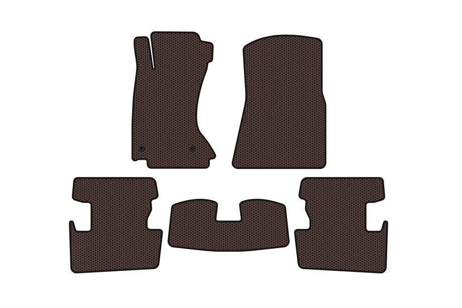 Lexus IS 2005-2013 Gummimatten Carsuit (Allrad, braun) Image