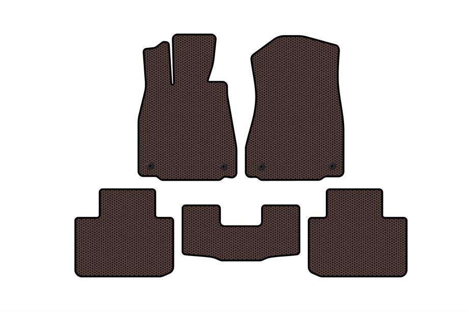 Lexus IS 2013- Gummimatten Carsuit (2WD, braun) Image
