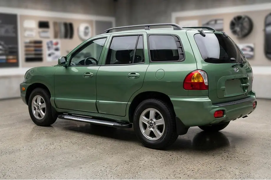 Hyundai Santa Fe 1 2000-2006 Seitenschweller Line (2 Stk., Aluminium) Image