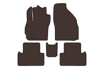 Mazda 5 2005-2009 Gummimatten Carsuit (2 Reihen, 7-Sitzer, braun) Foto 1