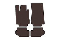 Mercedes CL-class C215 1999-2006 Gummimatten Carsuit (Braun) Foto 1