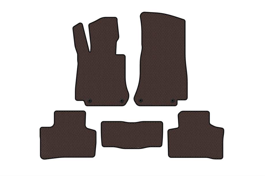 Mercedes EQC 2019-2023 Gummimatten Carsuit (Braun) Image