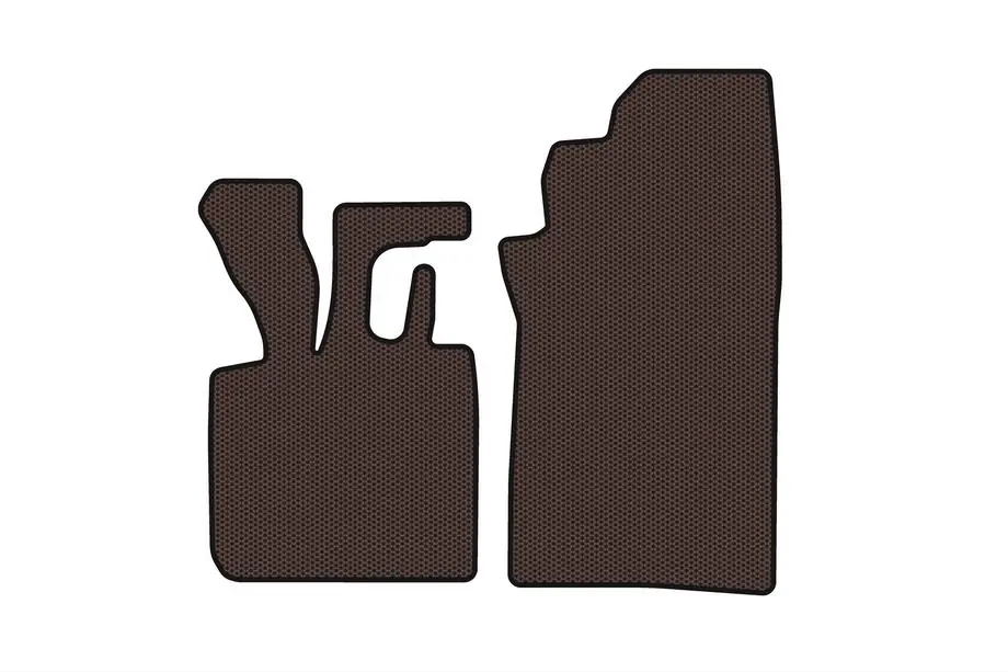 Smart 1998-2007 Gummimatten Carsuit (1998-2003, Cabriolet, braun) Image