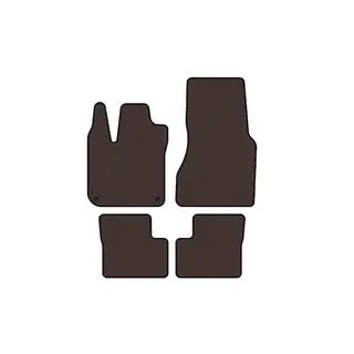Gummimatten Carsuit (HB, 5-türig, braun)