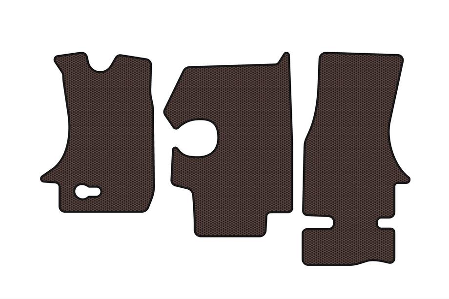Mercedes T2 (507-814) 1967-1996 Gummimatten Carsuit (Braun) Image