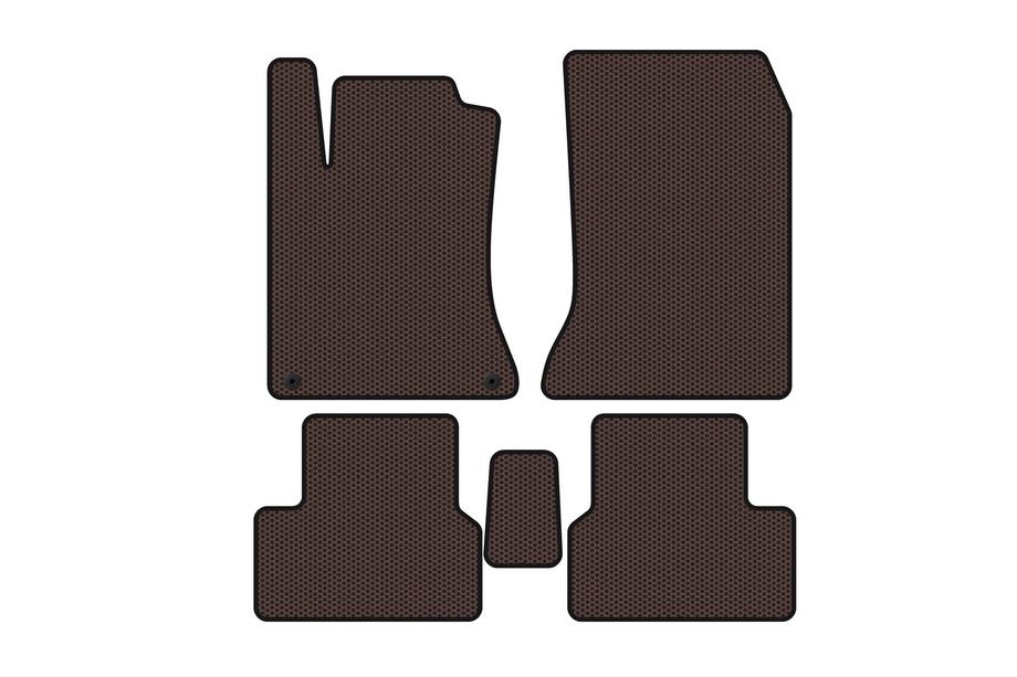 Mercedes B-class W246 2011-2018 Gummimatten Carsuit (2011-2014, Braun) Foto 1