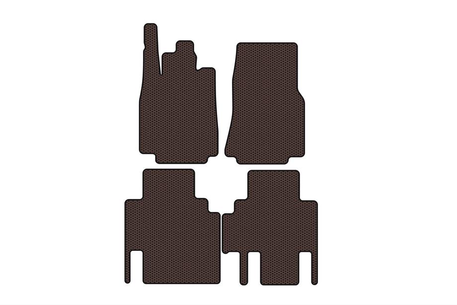 Mercedes Vaneo W414 2001-2005 Gummimatten Carsuit (Braun) Image
