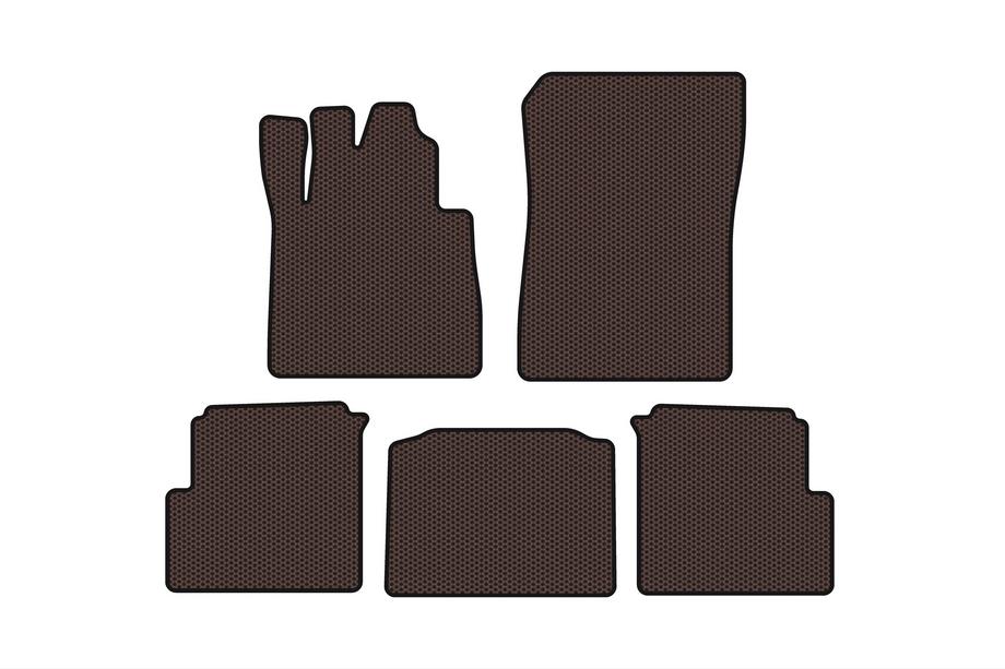 Mercedes G class W463 1990-2018 Gummimatten Carsuit (2012-2015, 5-türig, braun) Foto 1